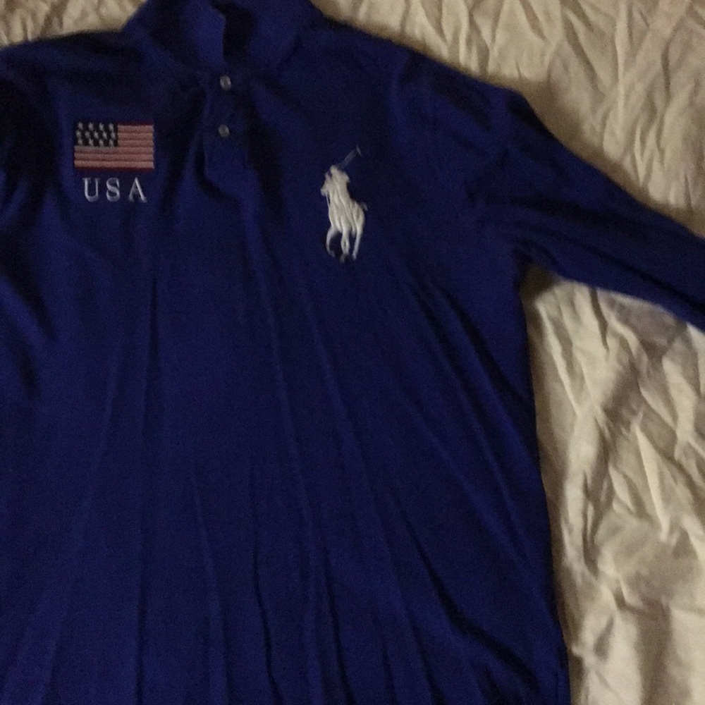 Vintage Long Sleeve Polo